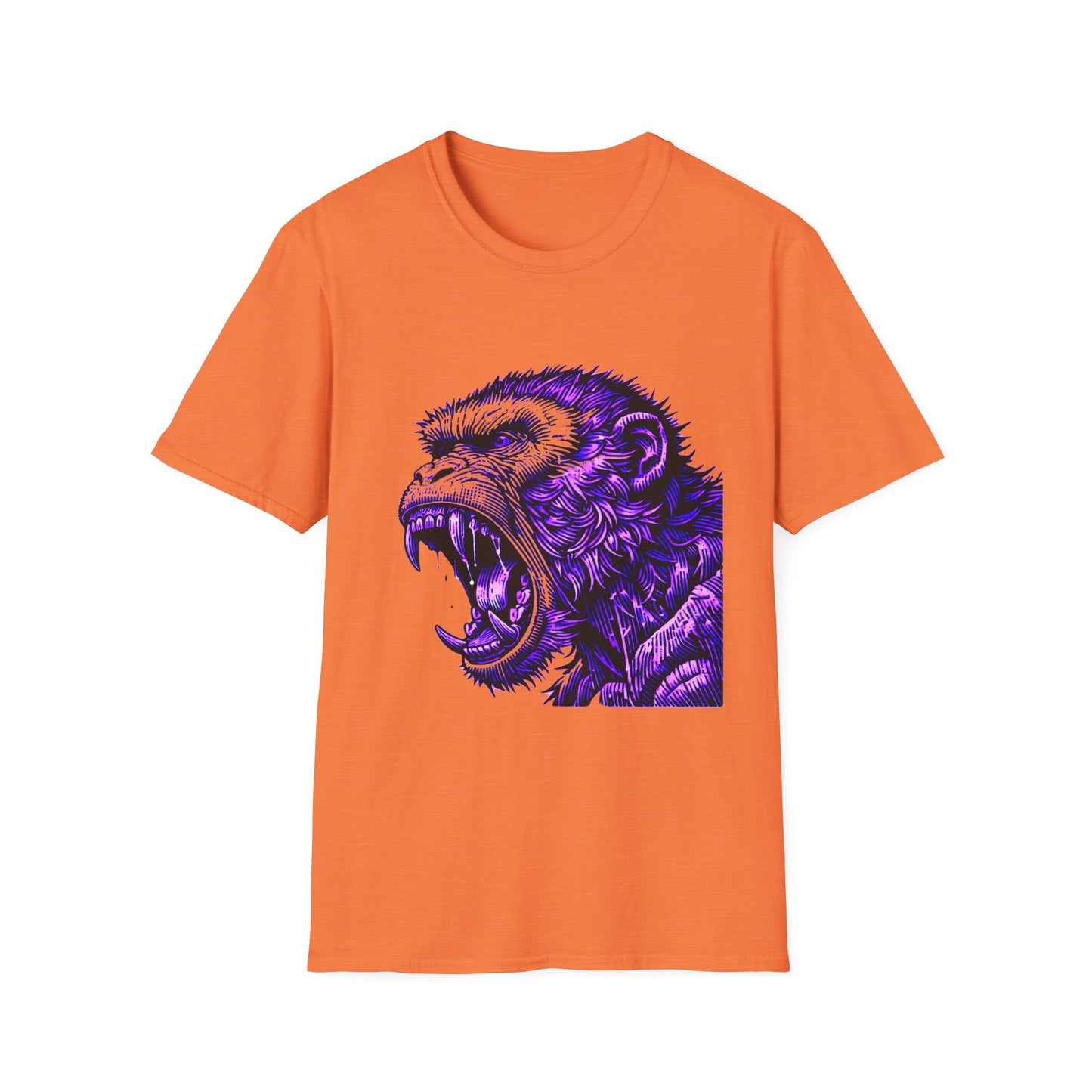 Macaque Tees - Wrath Block Purple