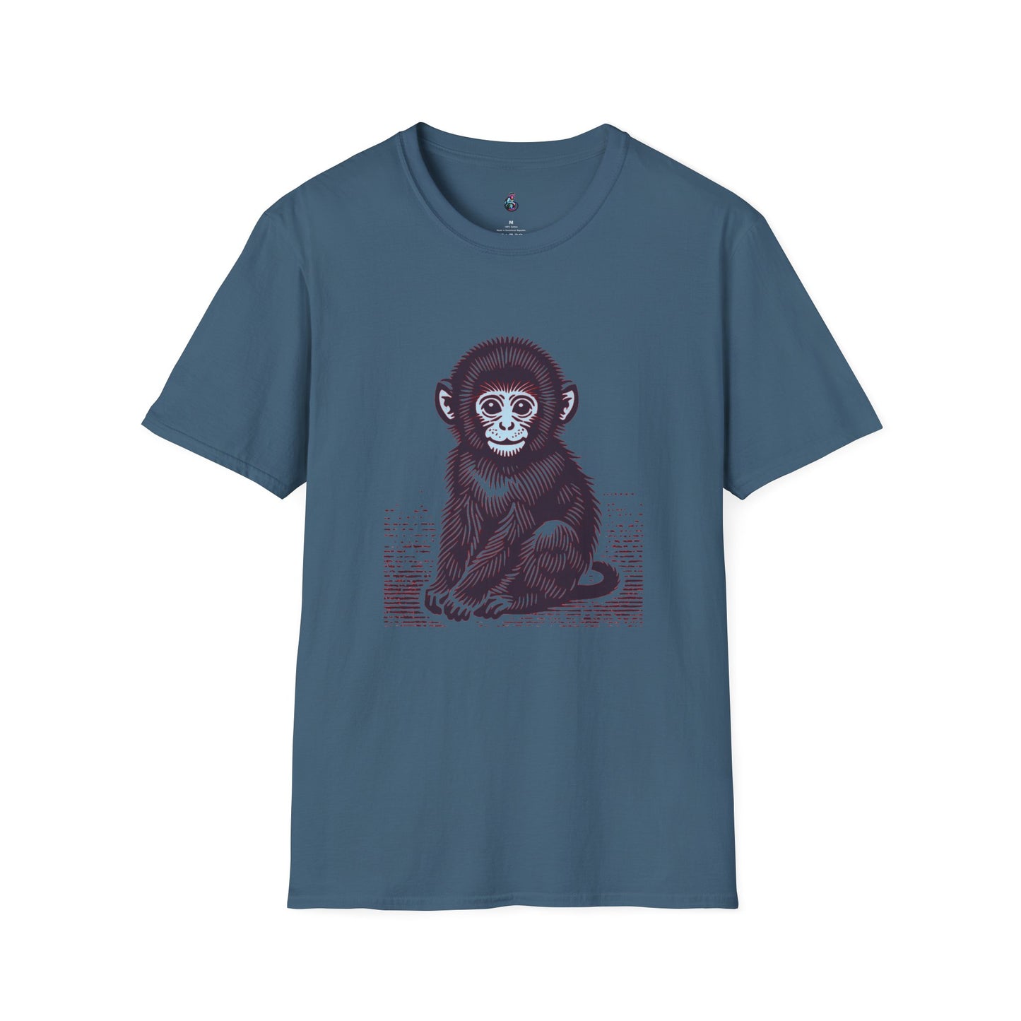 Macaque Tees - Lil Macaque Blood Red