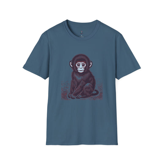 Macaque Tees - Lil Macaque Blood Red