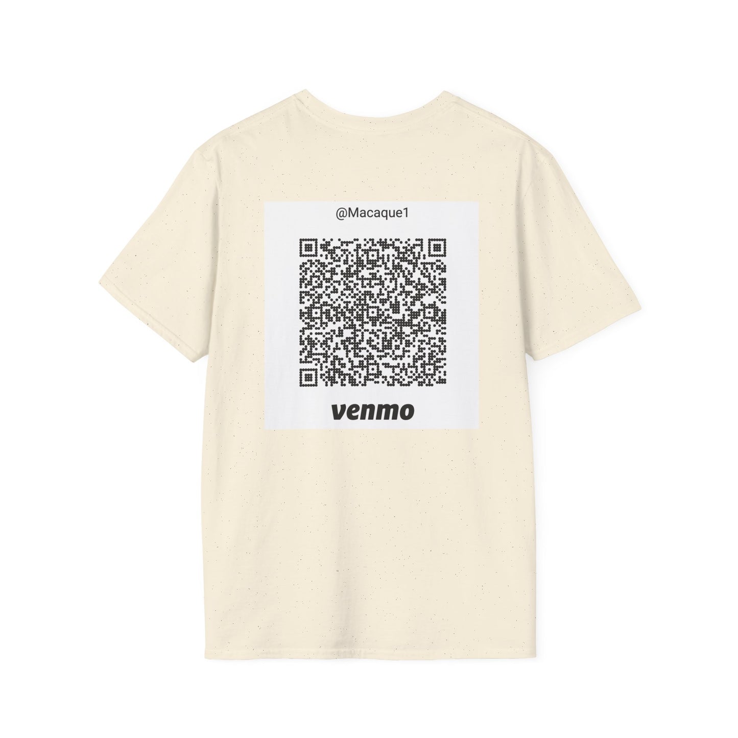 Macaque Tees - got gifts? (QR back - no font)