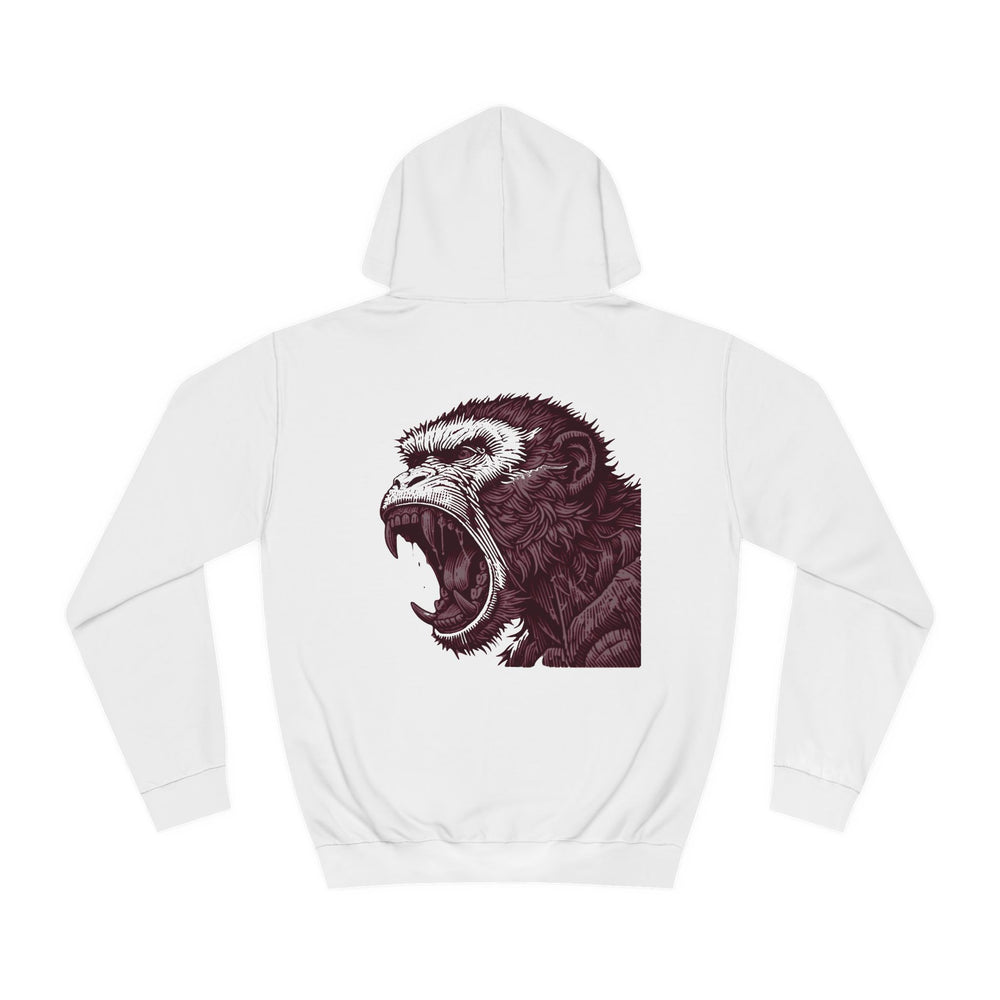 Macaque Hoodies - Wrath Block Red