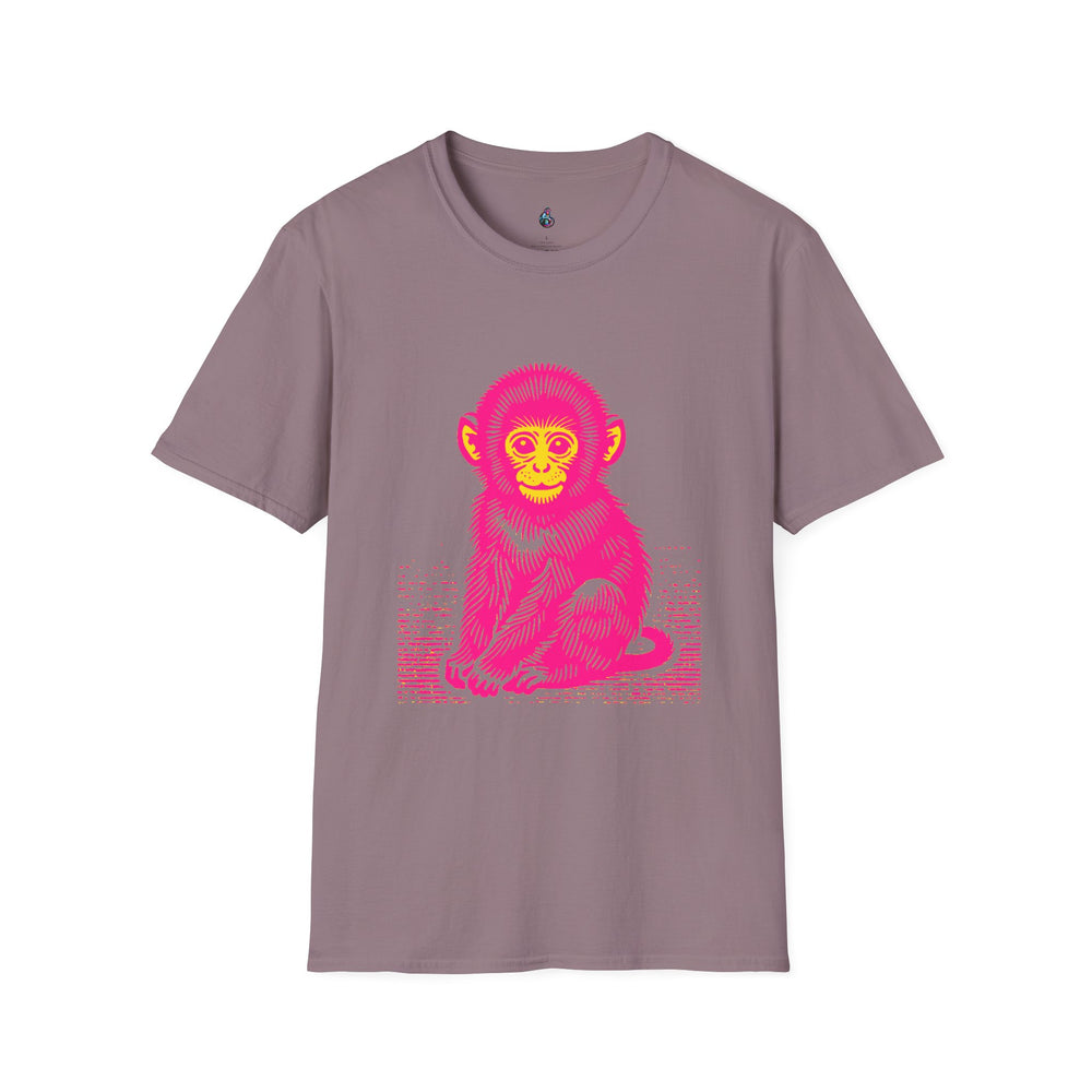 Macaque Tees - Lil Macaque Fuchstastic