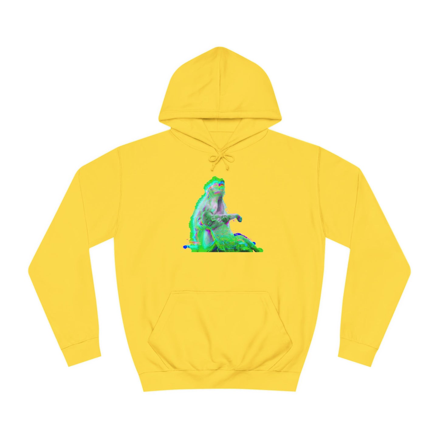 Macaque Hoodies - Macaque della Pieta Psych Green