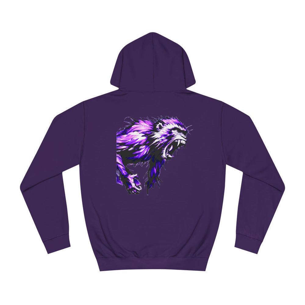 Macaque Hoodies - Wrath Sumi-e Purple (back)
