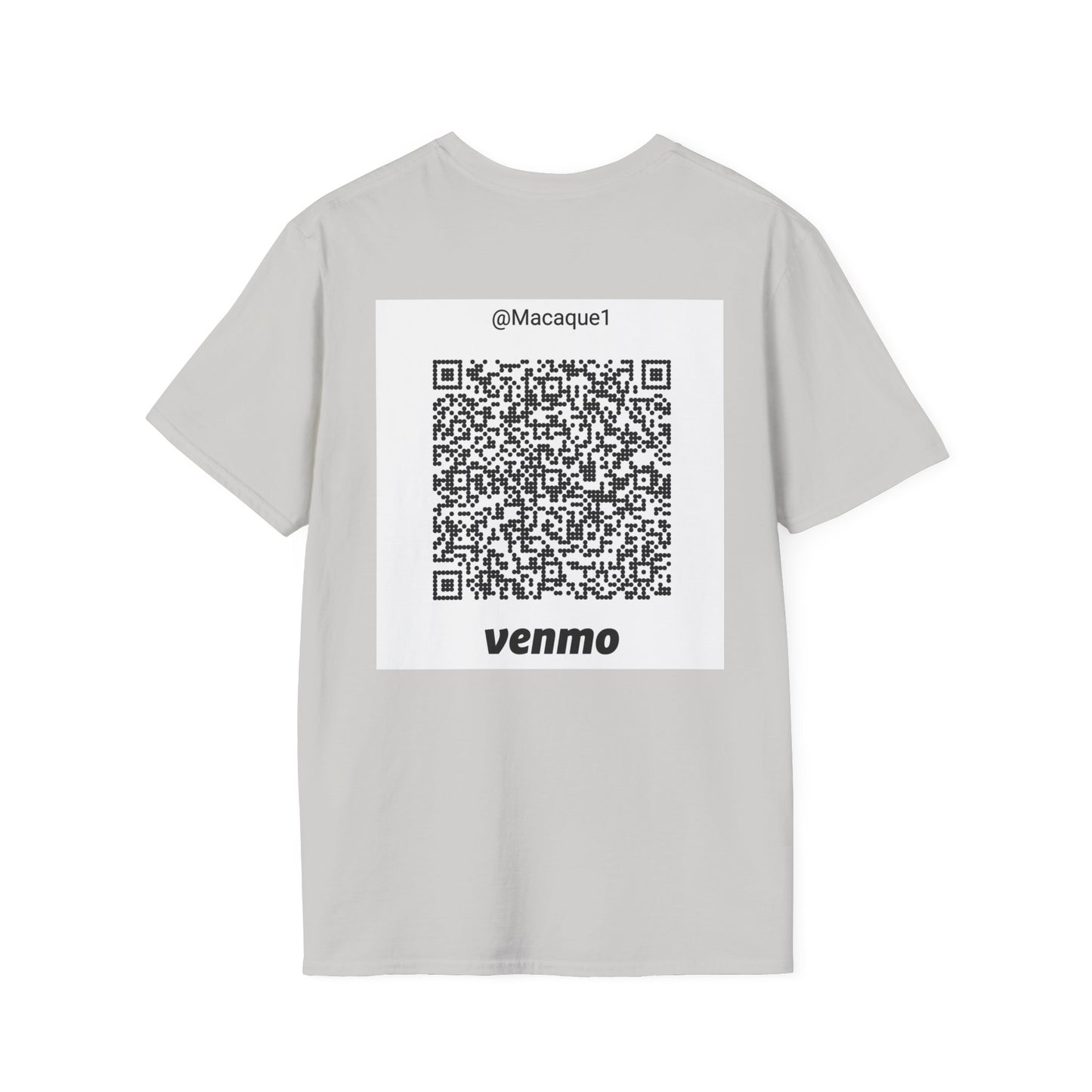 Macaque Tees - got gifts? (QR back - no font)