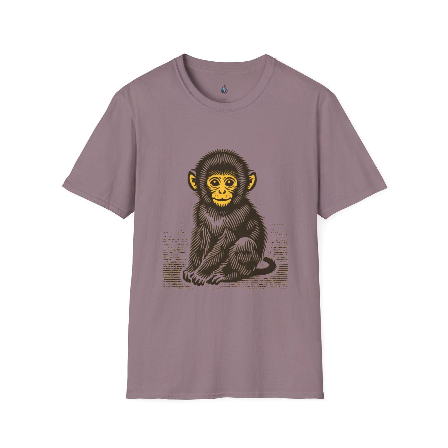 Macaque Tees - Tan Lil Macaque