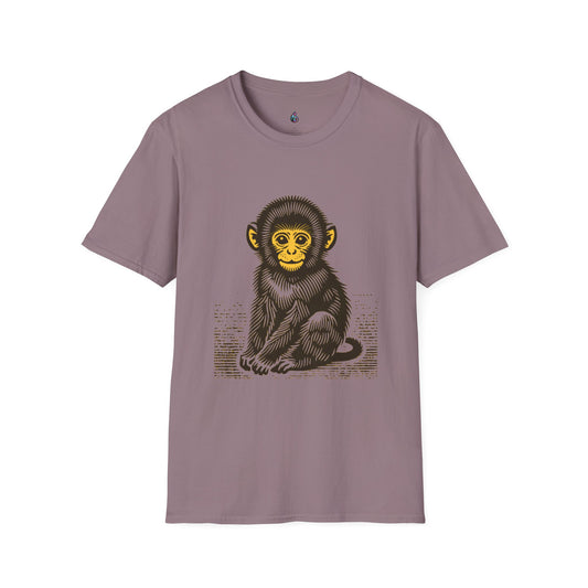 Macaque Tees - Tan Lil Macaque