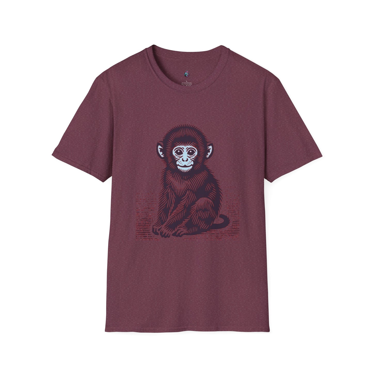 Macaque Tees - Lil Macaque Blood Red