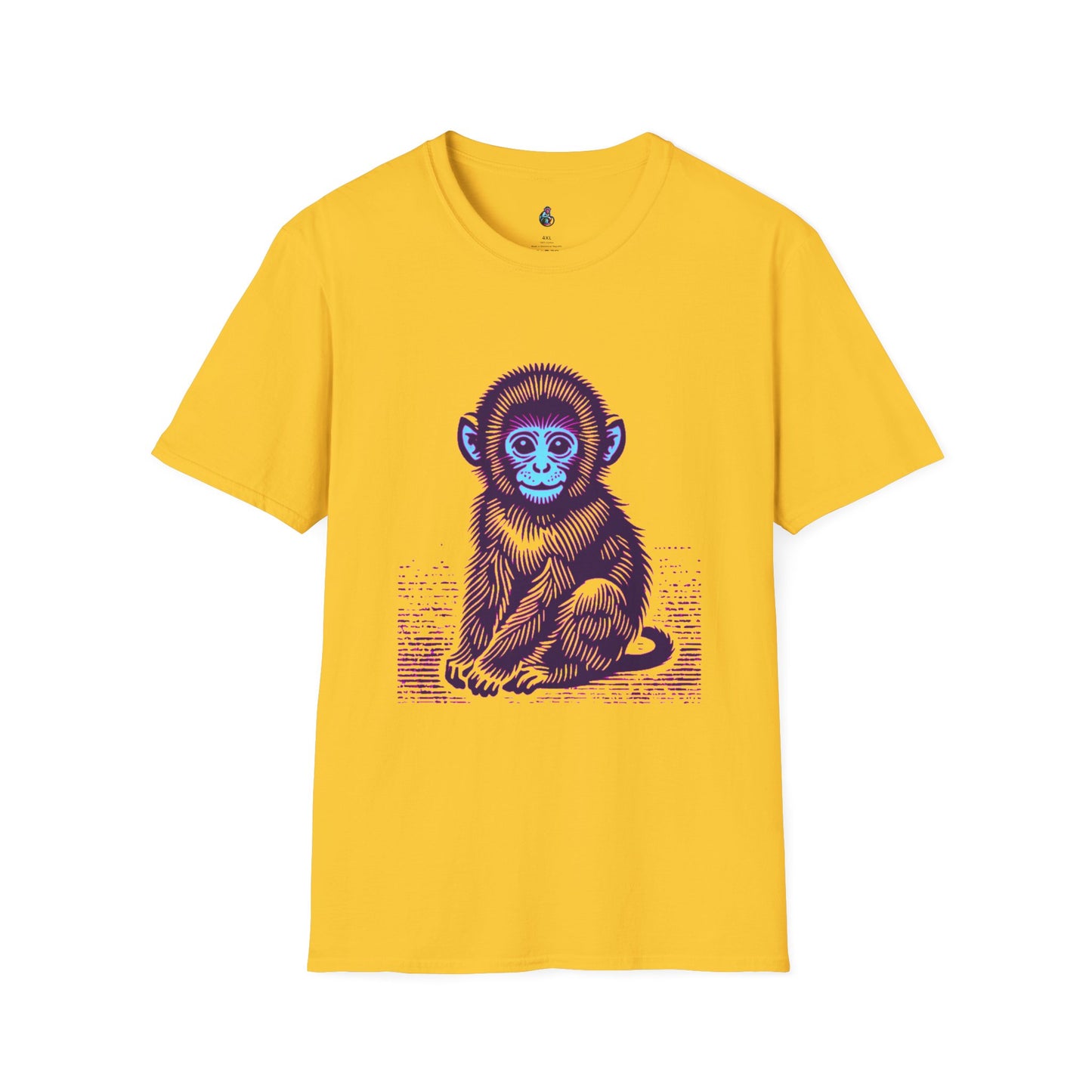 Macaque Tees - Lil Macaque Pinkish