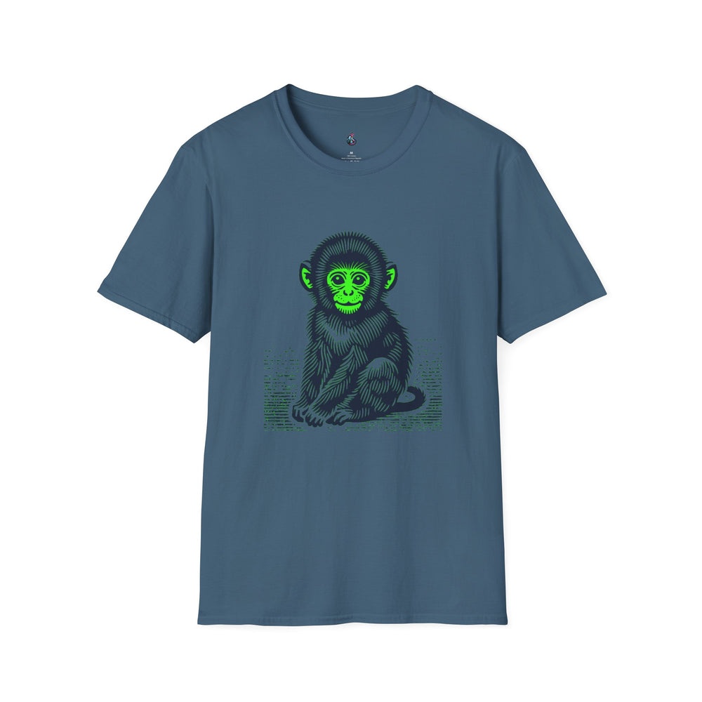 Macaque Tees - Lil Macaque Green