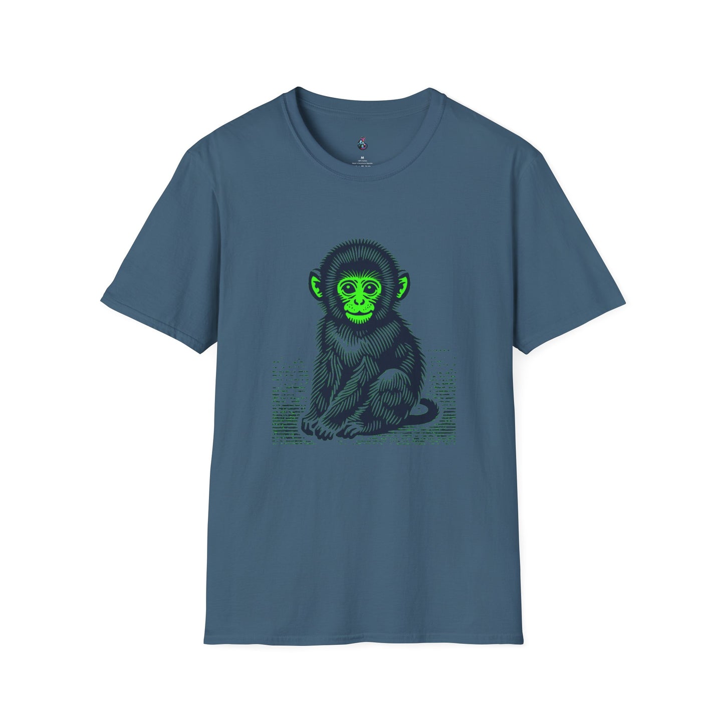 Macaque Tees - Lil Macaque Green