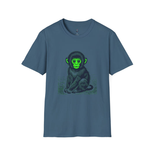 Macaque Tees - Lil Macaque Green