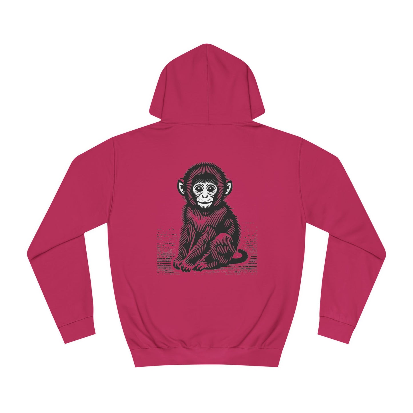 Macaque Hoodies - Lil Macaque Monochrome