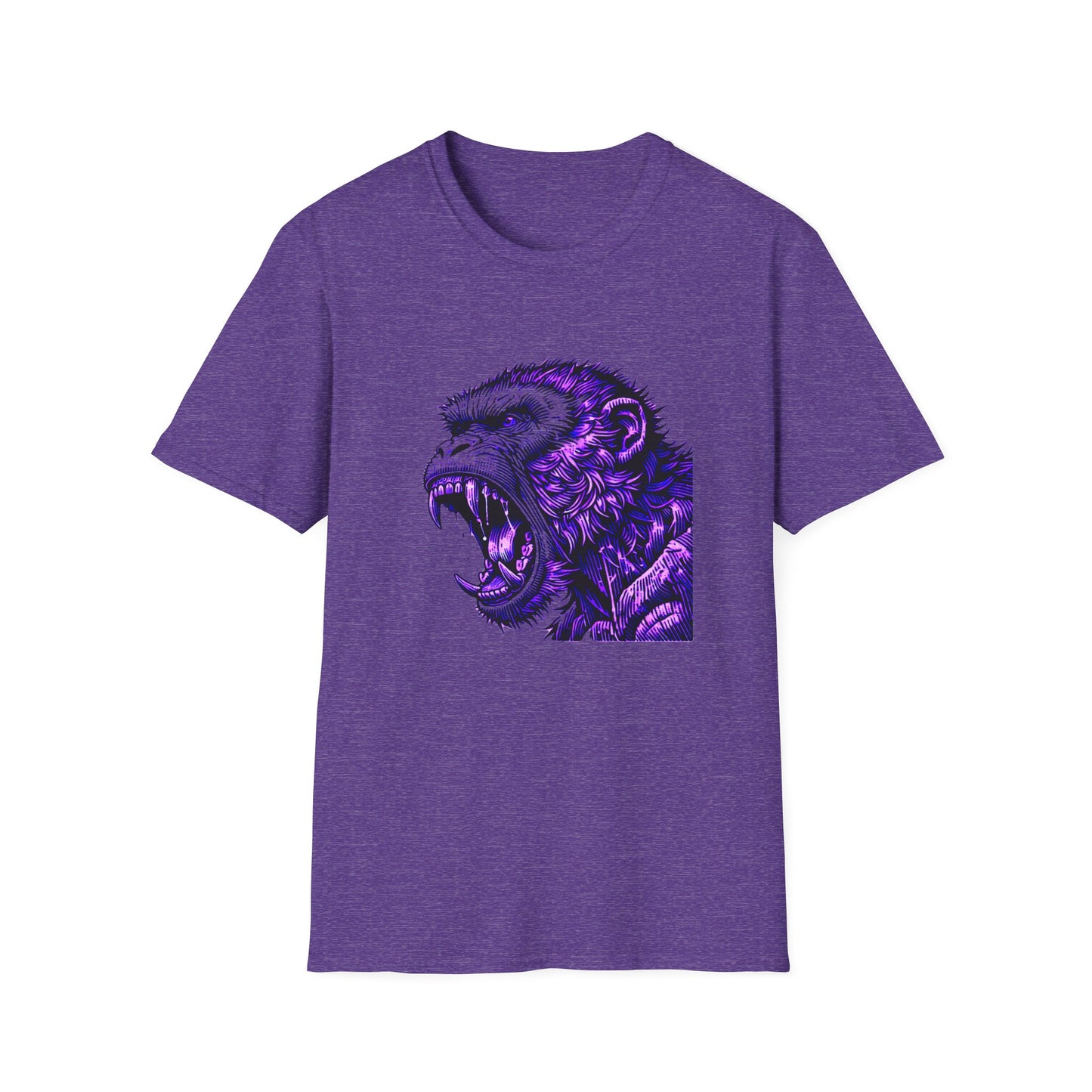 Macaque Tees - Wrath Block Purple