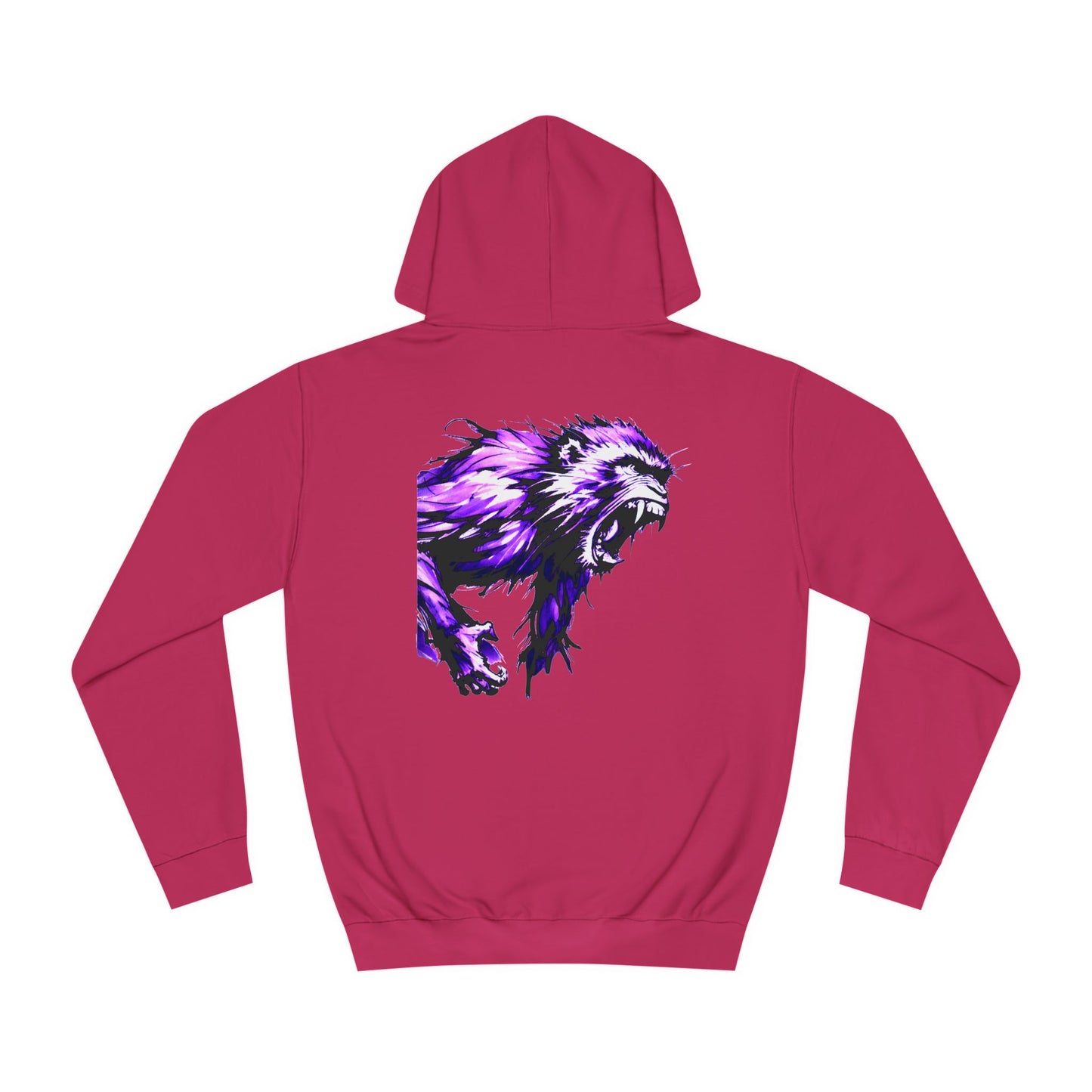 Macaque Hoodies - Wrath Sumi-e Purple (back)