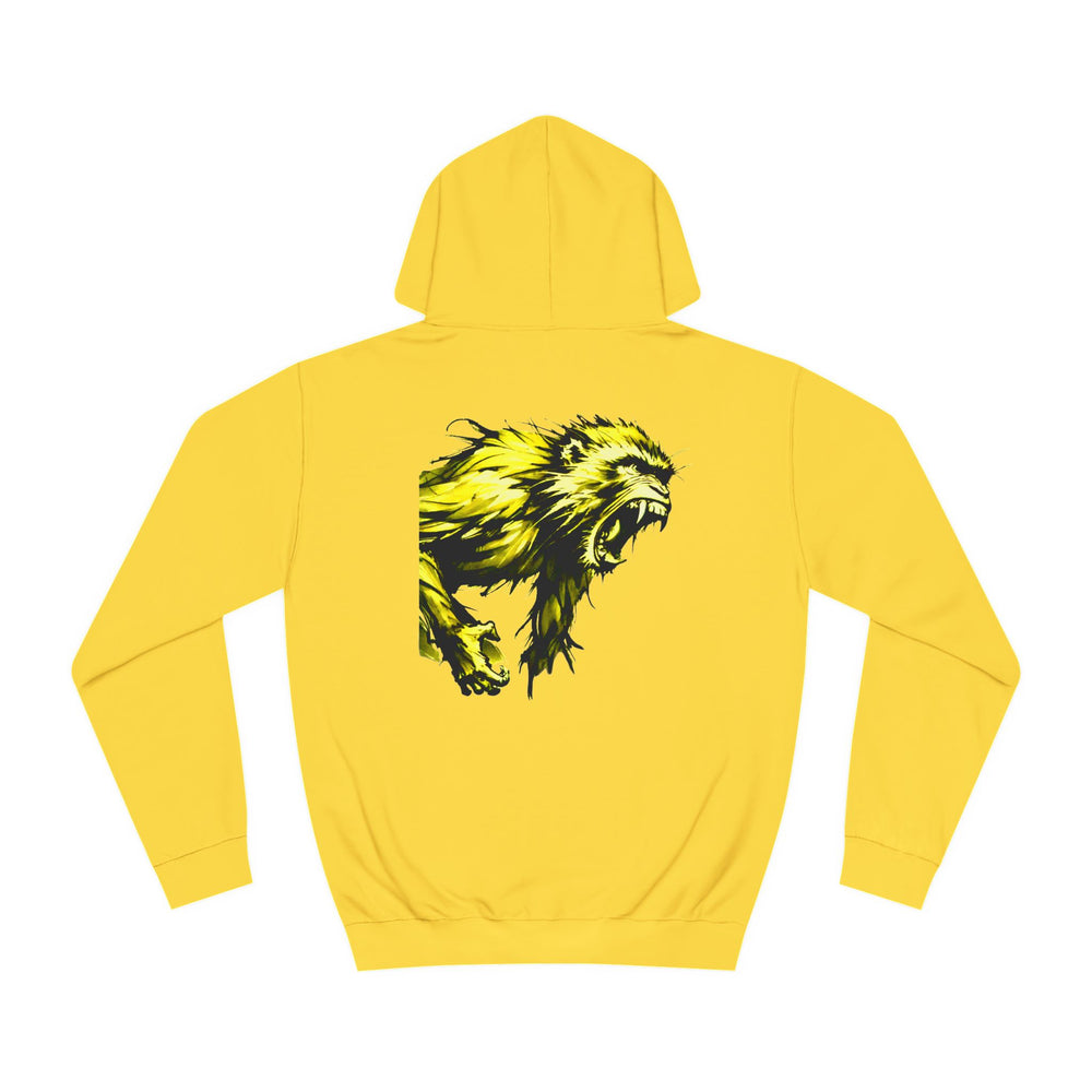 Macaque Hoodies - Wrath Sumi-e Yellow (back)