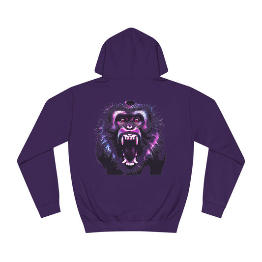 Macaque Hoodies - Unhinged Pink