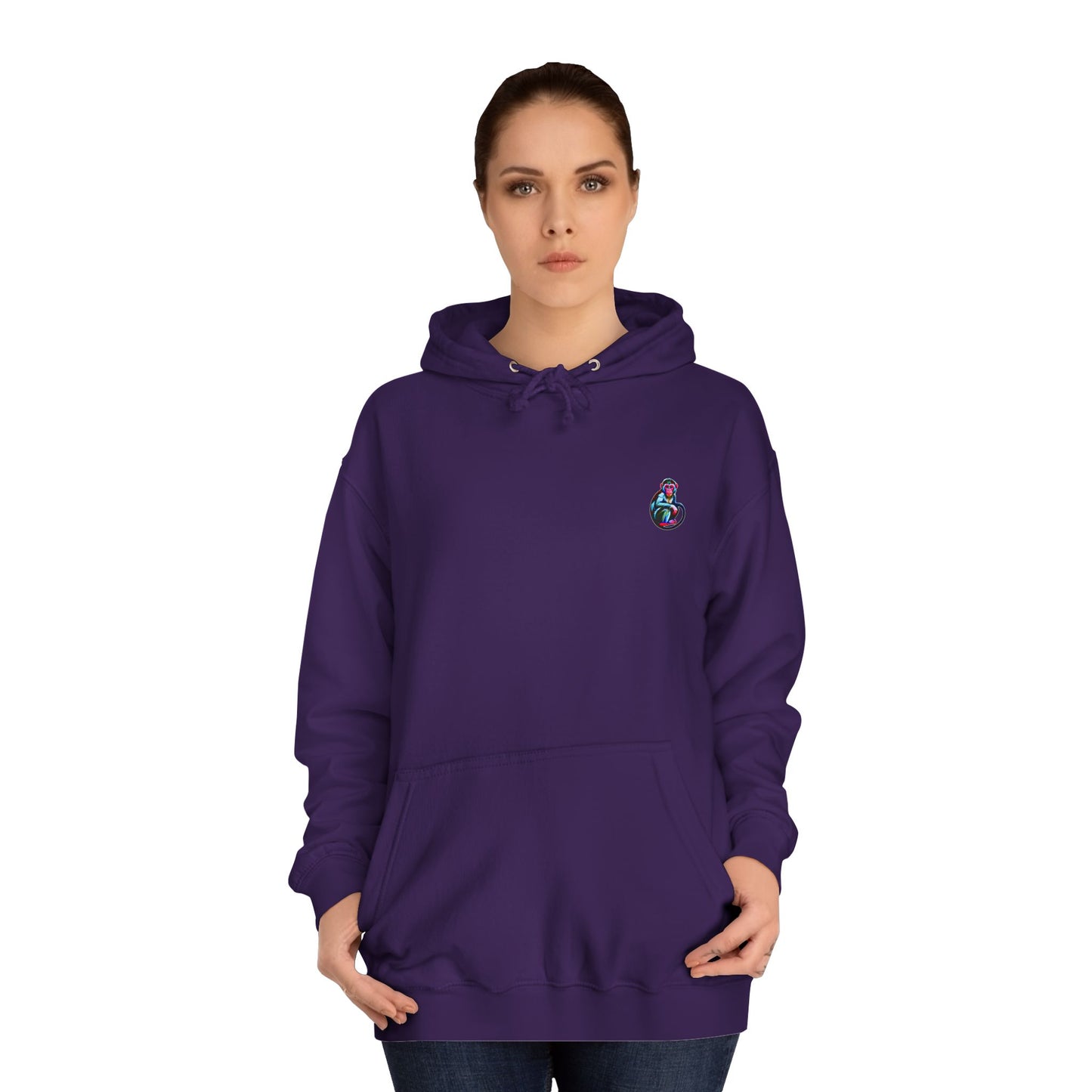 Macaque Hoodies - Ghostly Lady Slipper Orchid