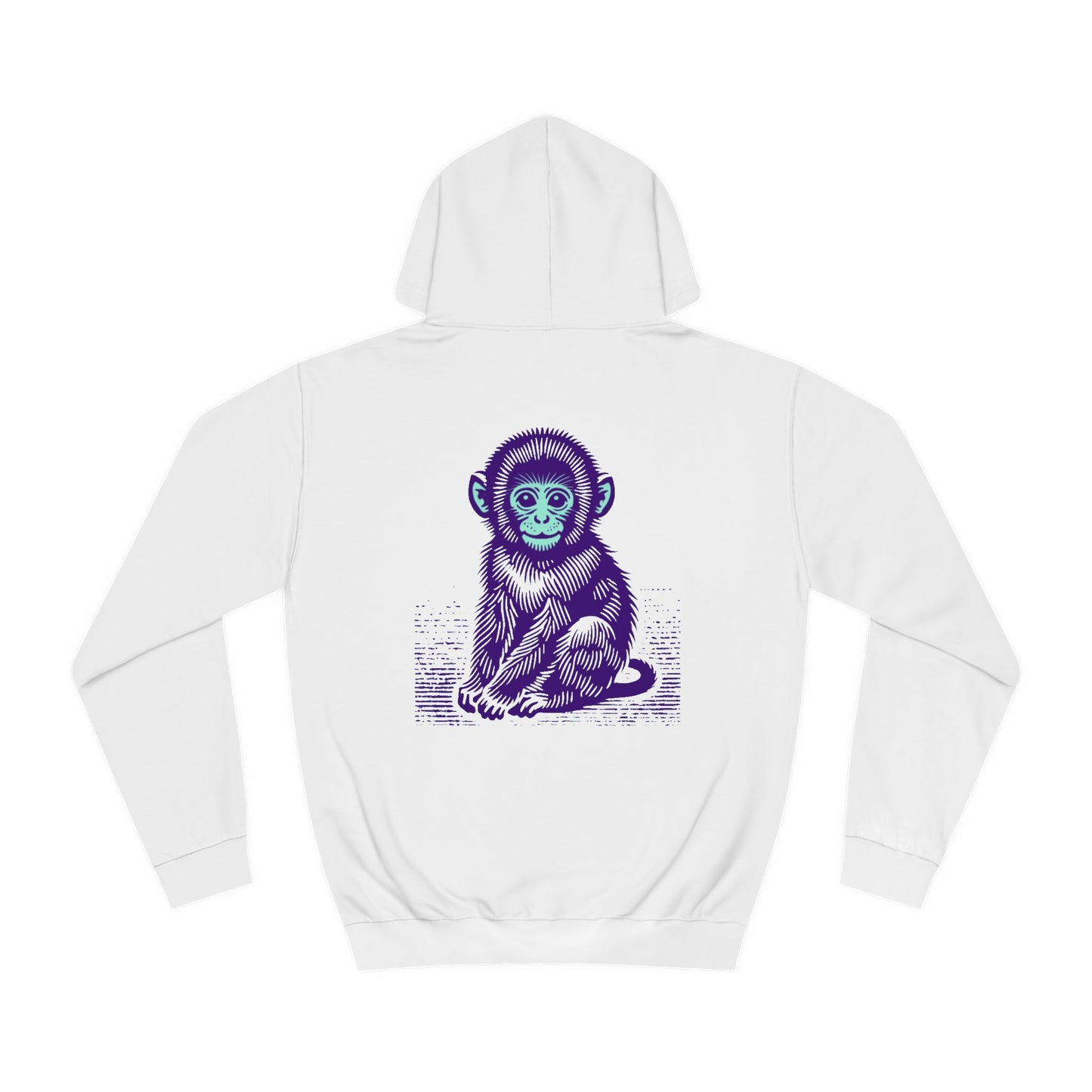 Macaque Hoodies - Lil Macaque Indigo