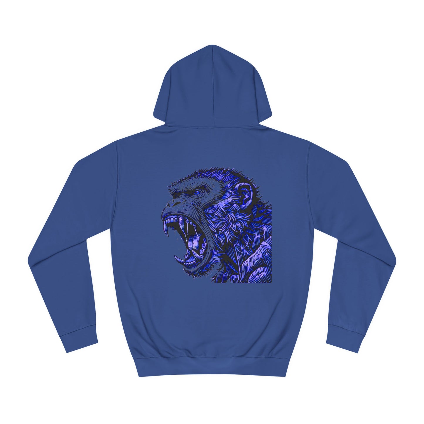 Macaque Hoodies - Wrath Block Blue