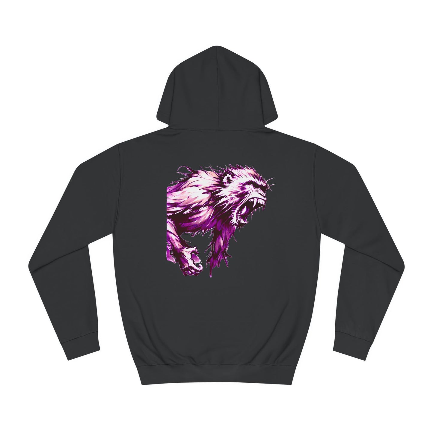Macaque Hoodies - Wrath Sumi-e Pink (back)