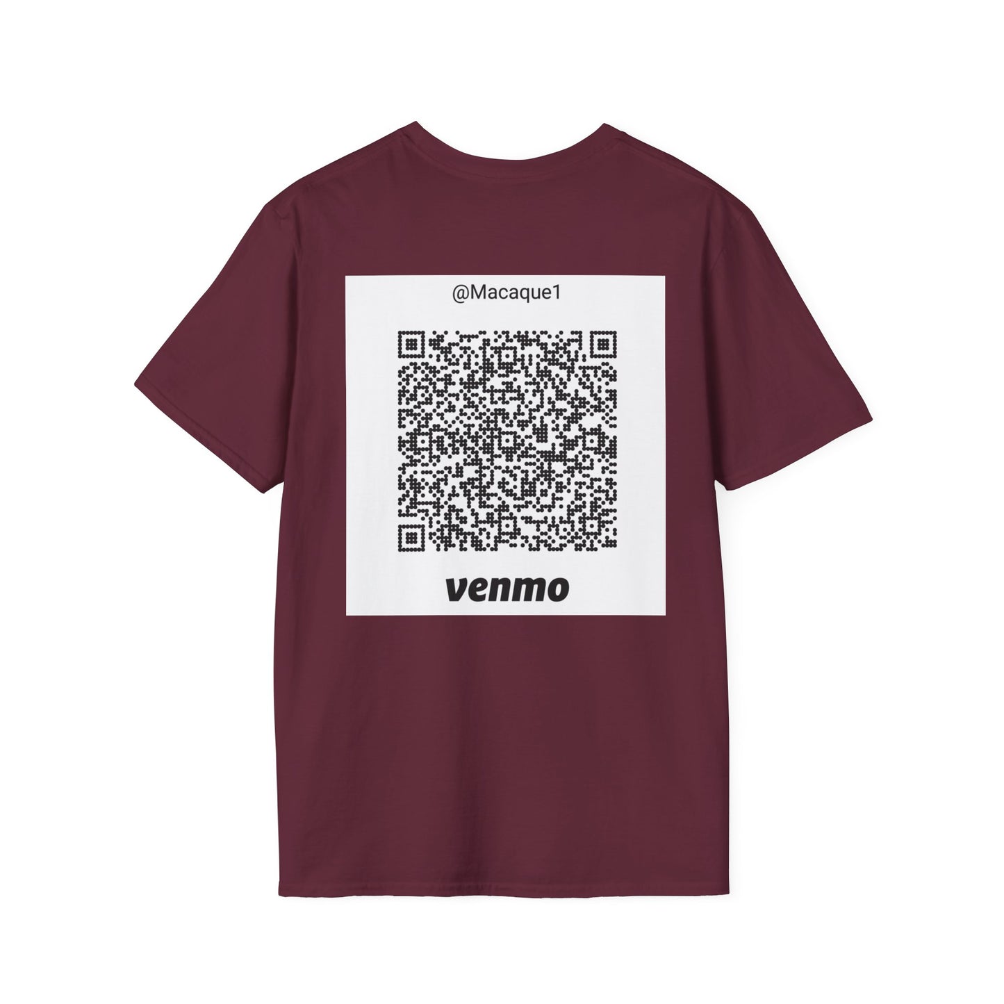 Macaque Tees - got gifts? (QR back - no font)