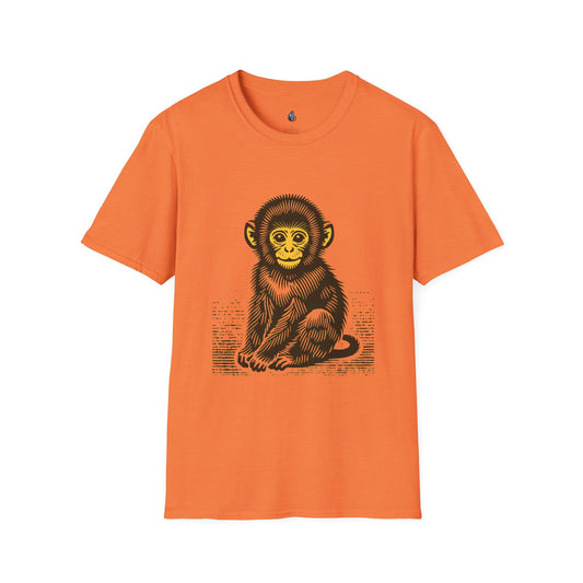 Macaque Tees - Tan Lil Macaque