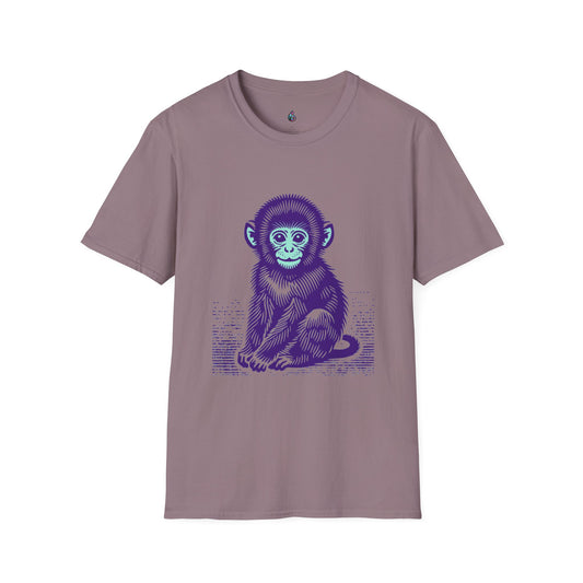 Macaque Tees - Lil Macaque Indigo