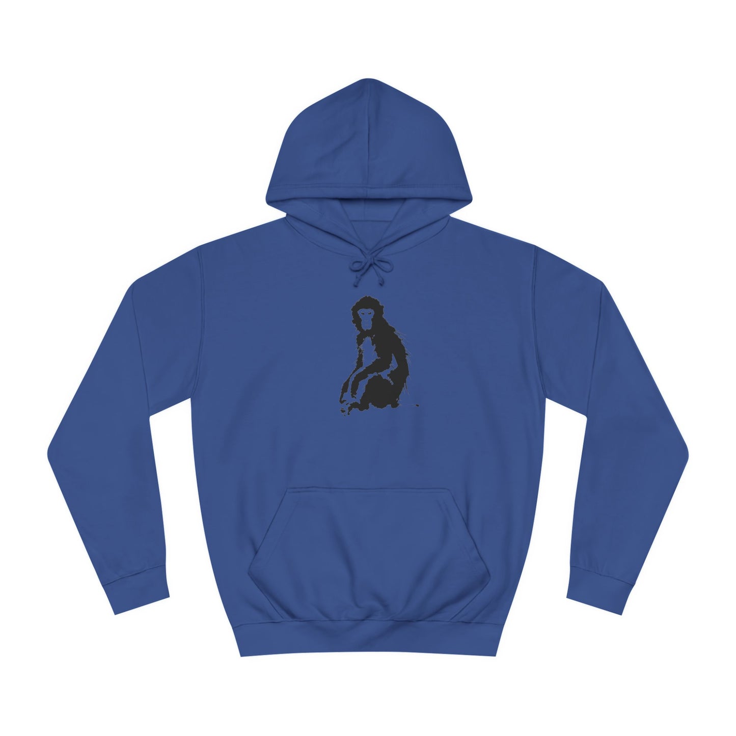 Macaque Hoodies - Tranquil Sumi-e Macaque