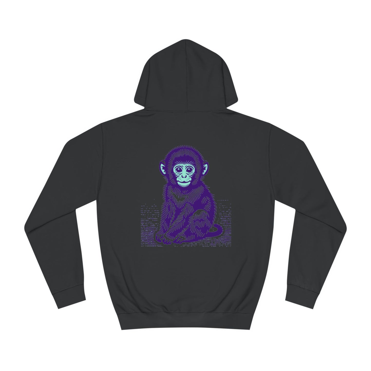 Macaque Hoodies - Lil Macaque Indigo
