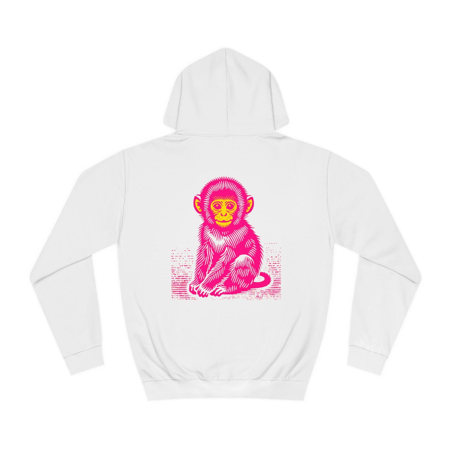 Macaque Hoodies - Lil Macaque Fuchstastic