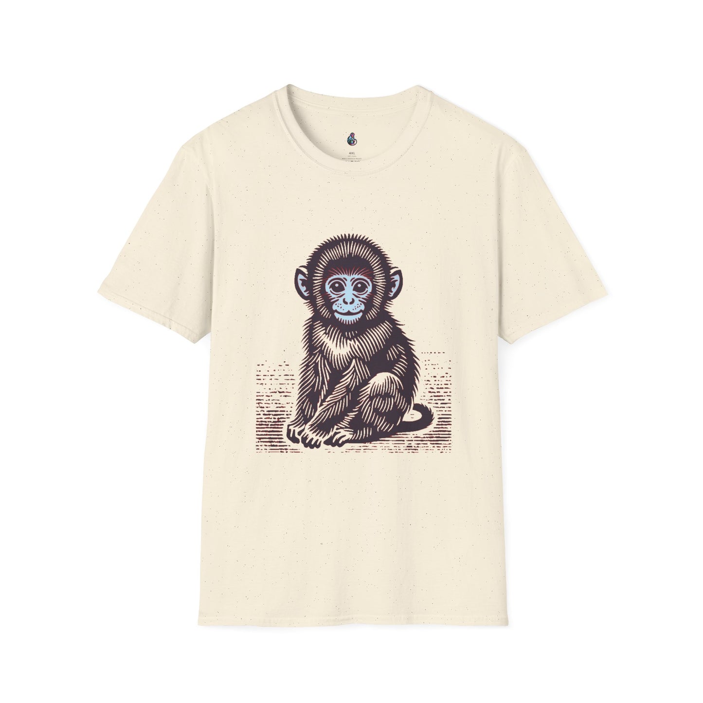 Macaque Tees - Lil Macaque Blood Red
