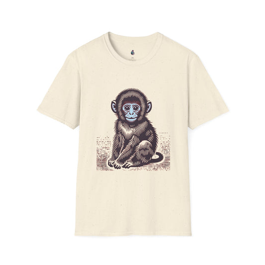 Macaque Tees - Lil Macaque Blood Red