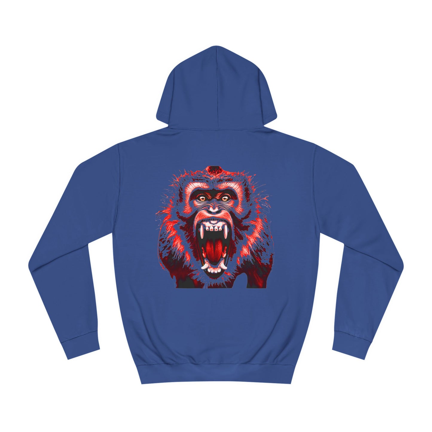 Macaque Hoodies - Unhinged Red