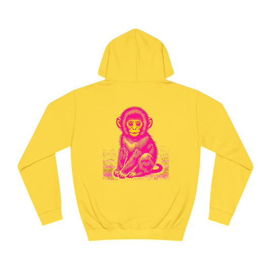 Macaque Hoodies - Lil Macaque Fuchstastic