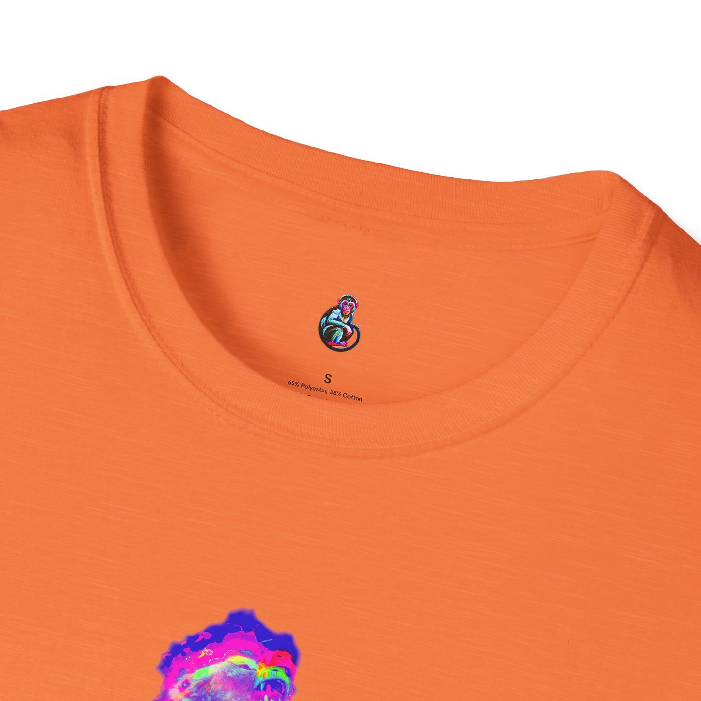 Macaque Tees - Macaque della Pieta Psych Pink