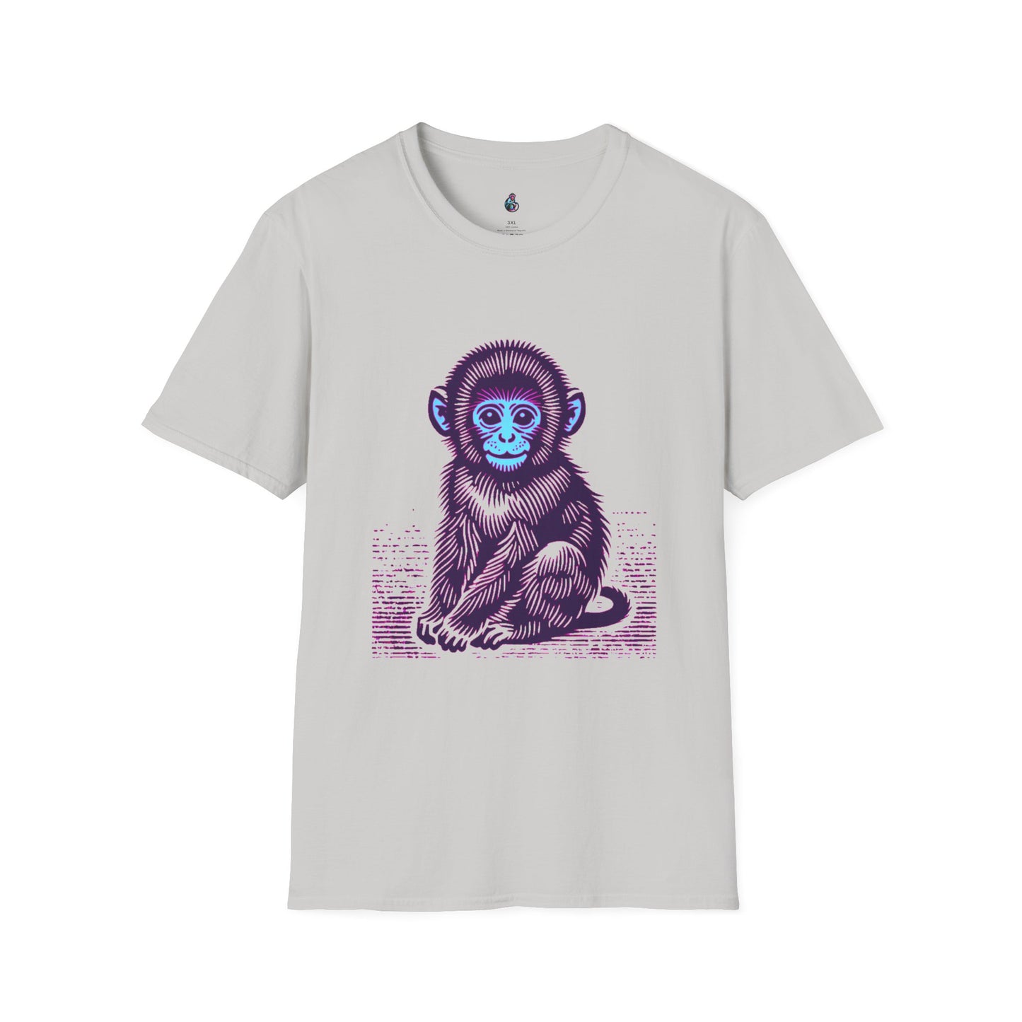 Macaque Tees - Lil Macaque Pinkish