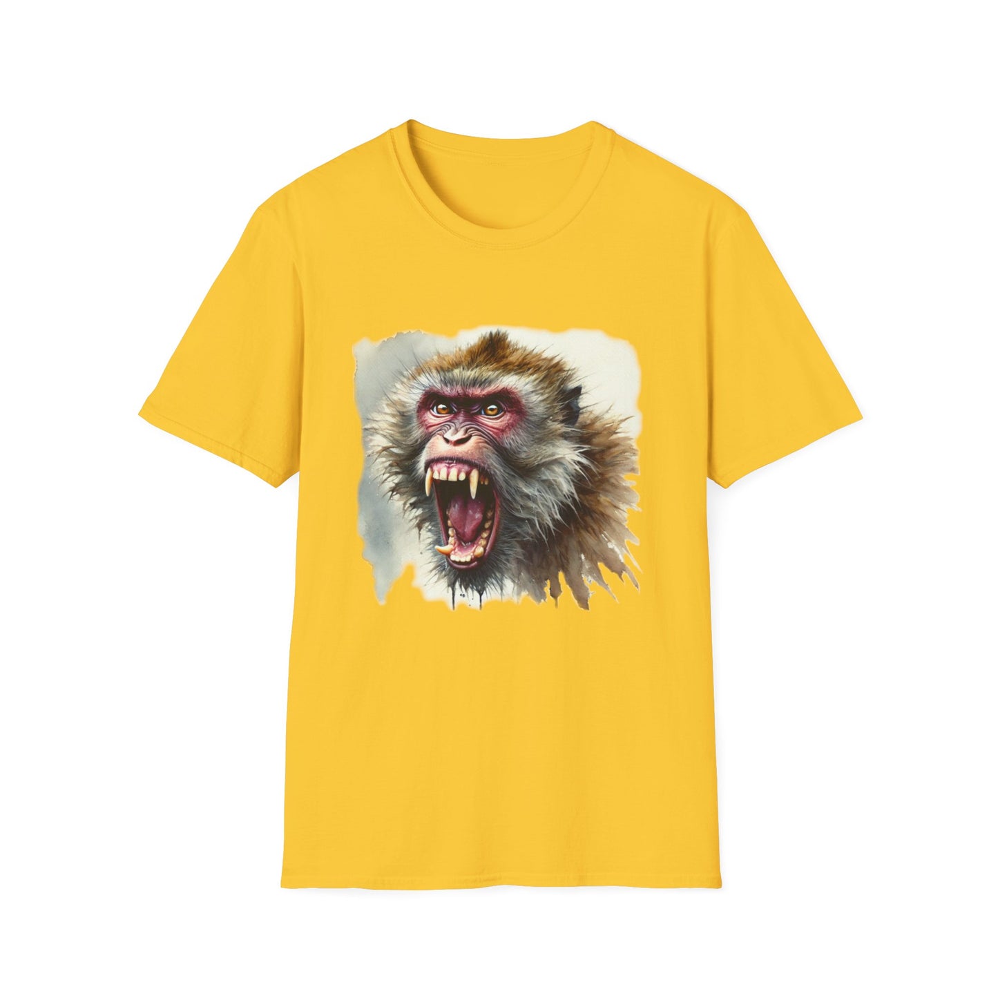 Macaque Tees - Watercolor Wrath