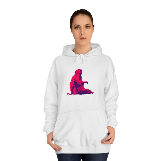 Macaque Hoodies - Macaque della Pieta Hot Pink