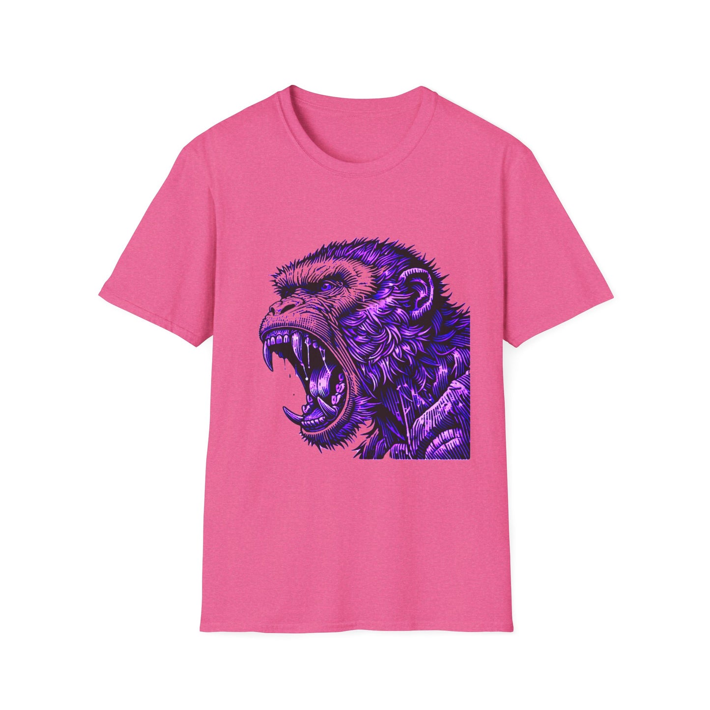 Macaque Tees - Wrath Block Purple
