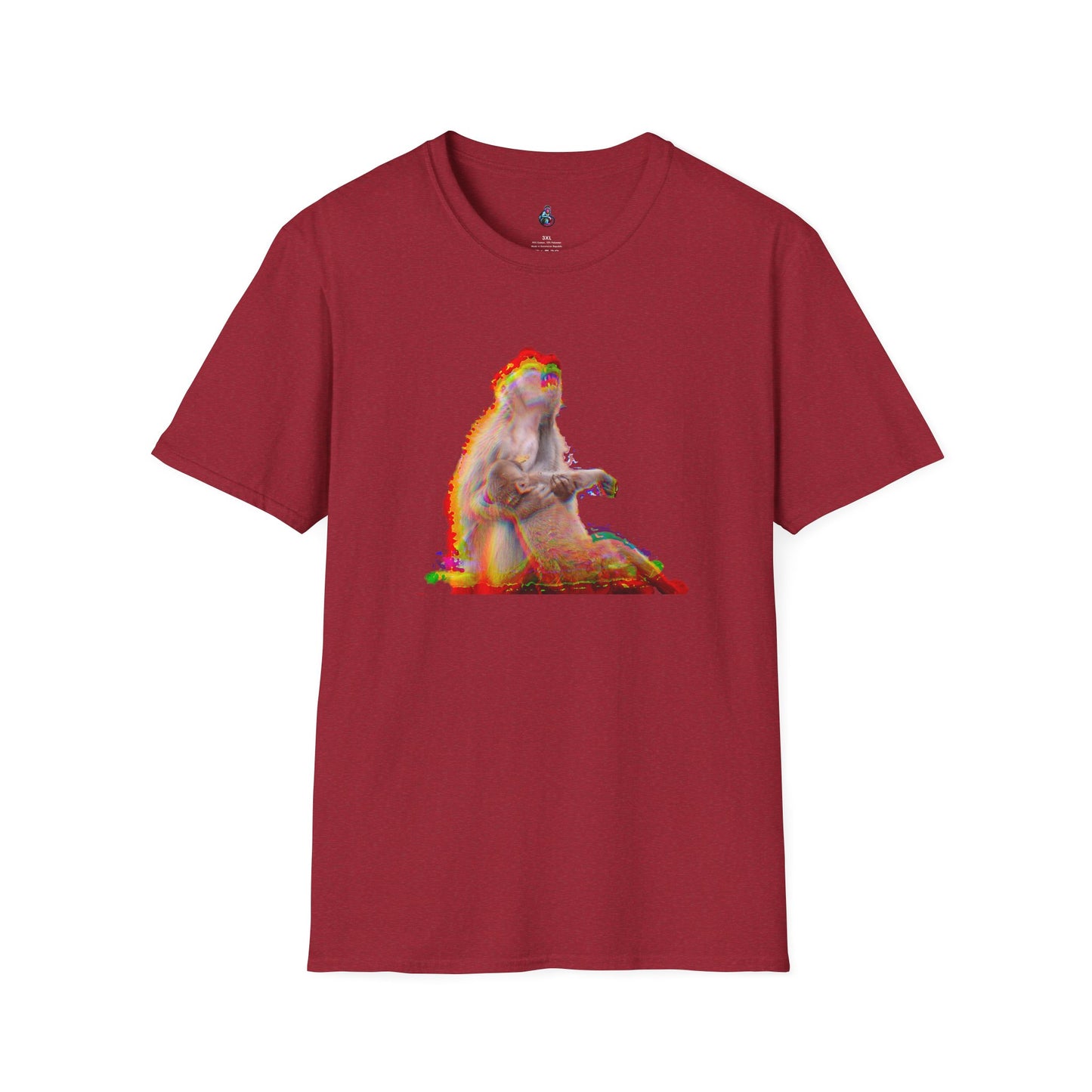 Macaque Tees - Macaque della Pieta Fade