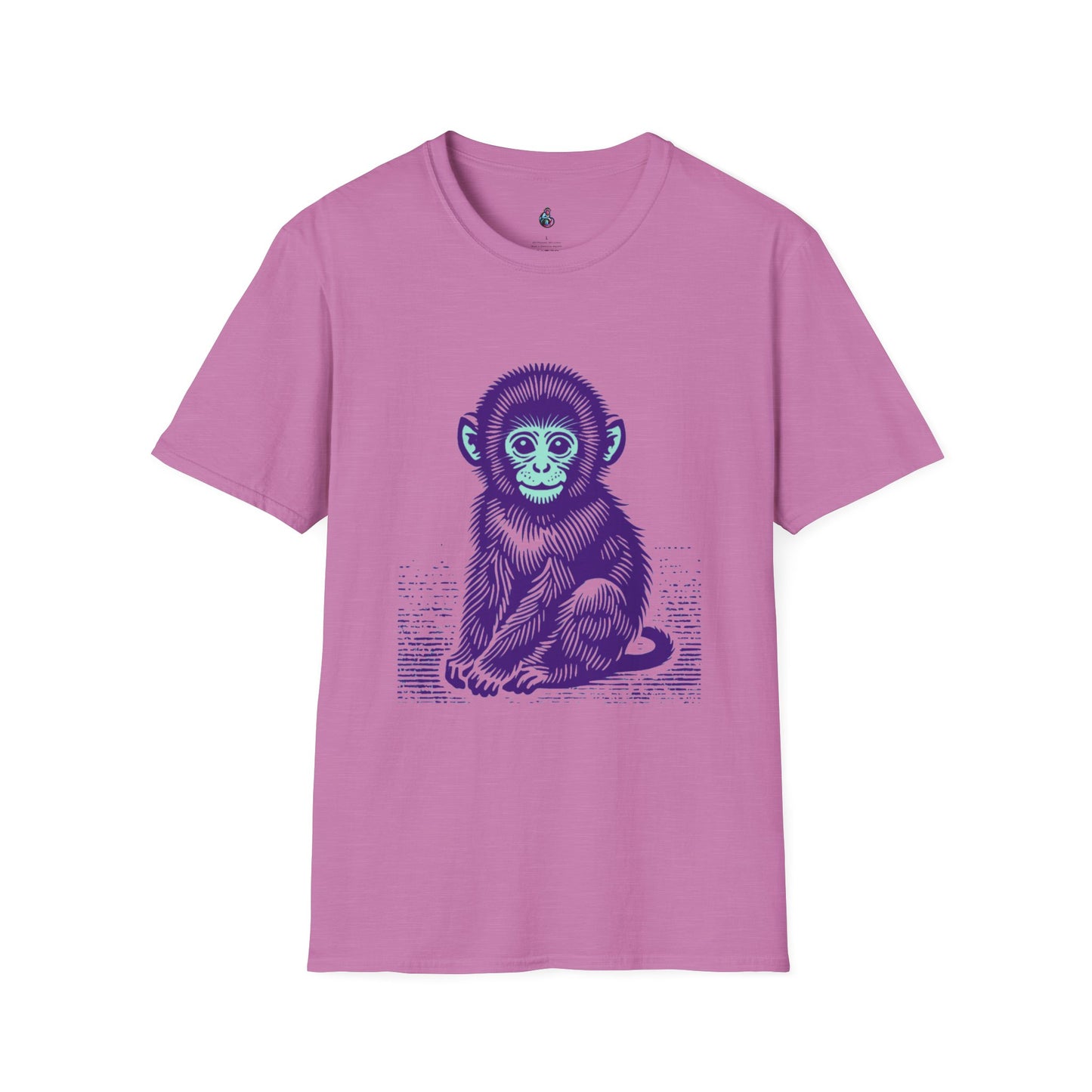 Macaque Tees - Lil Macaque Indigo
