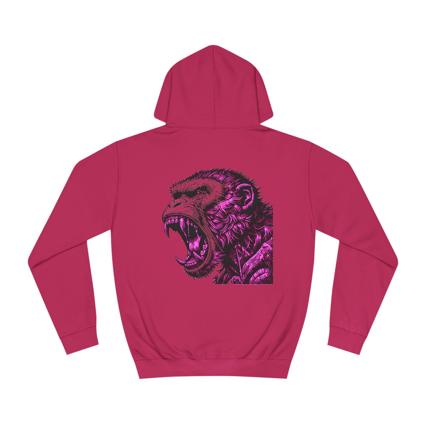 Macaque Hoodies - Wrath Block Pink