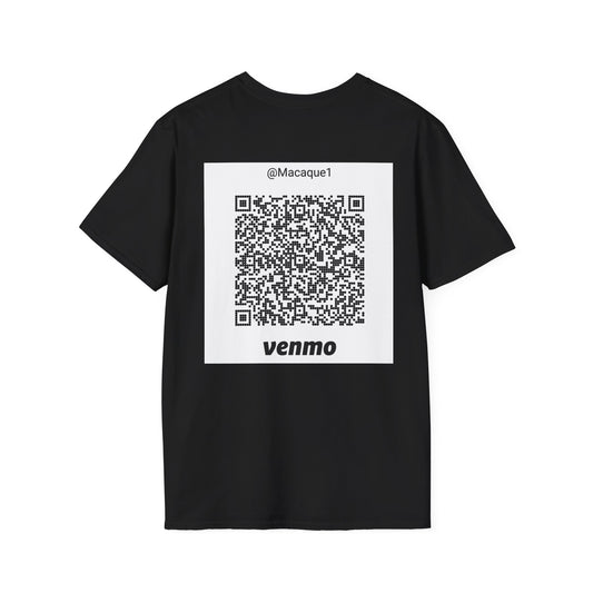 Macaque Tees - got gifts? (QR back - no font)