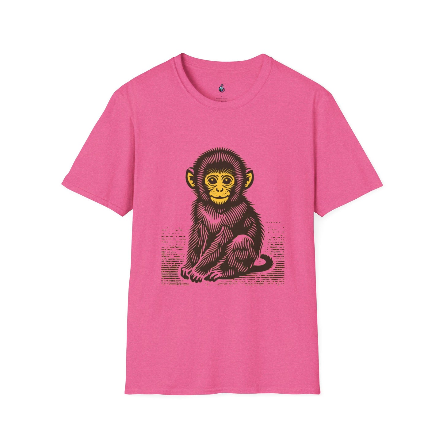 Macaque Tees - Tan Lil Macaque