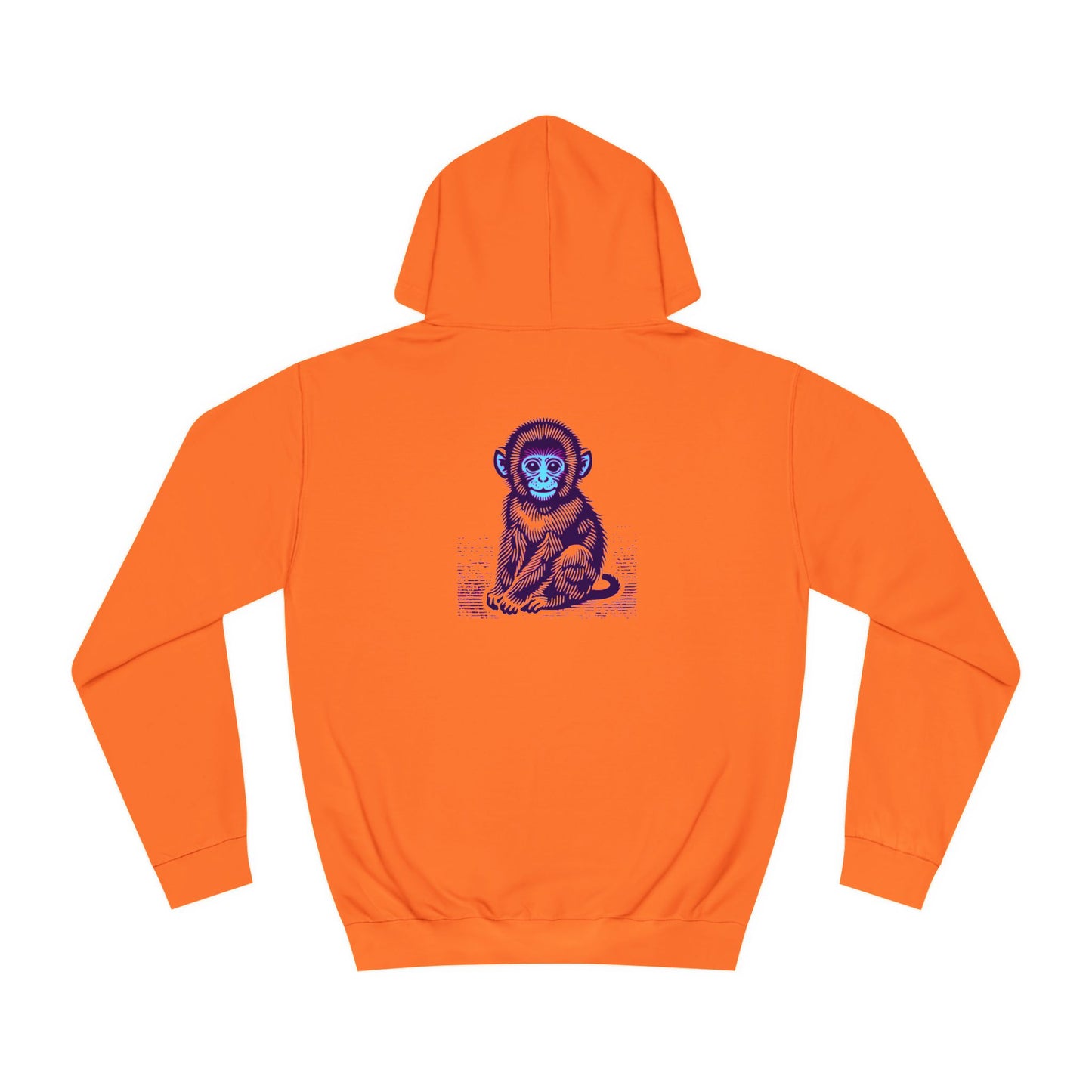 Macaque Hoodies - Lil Macaque Pinkish
