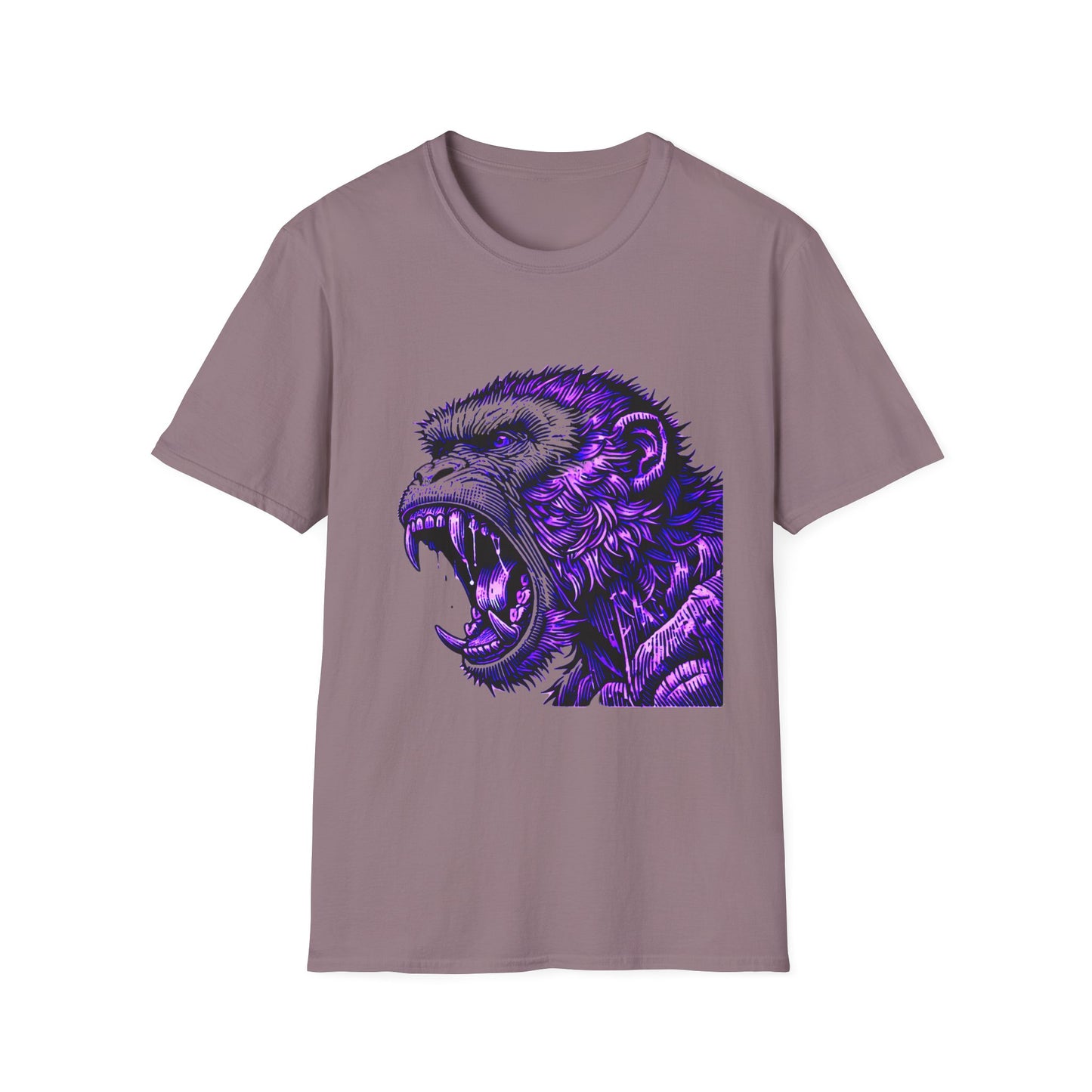 Macaque Tees - Wrath Block Purple