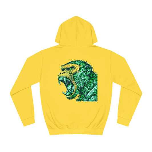 Macaque Hoodies - Wrath Block Green
