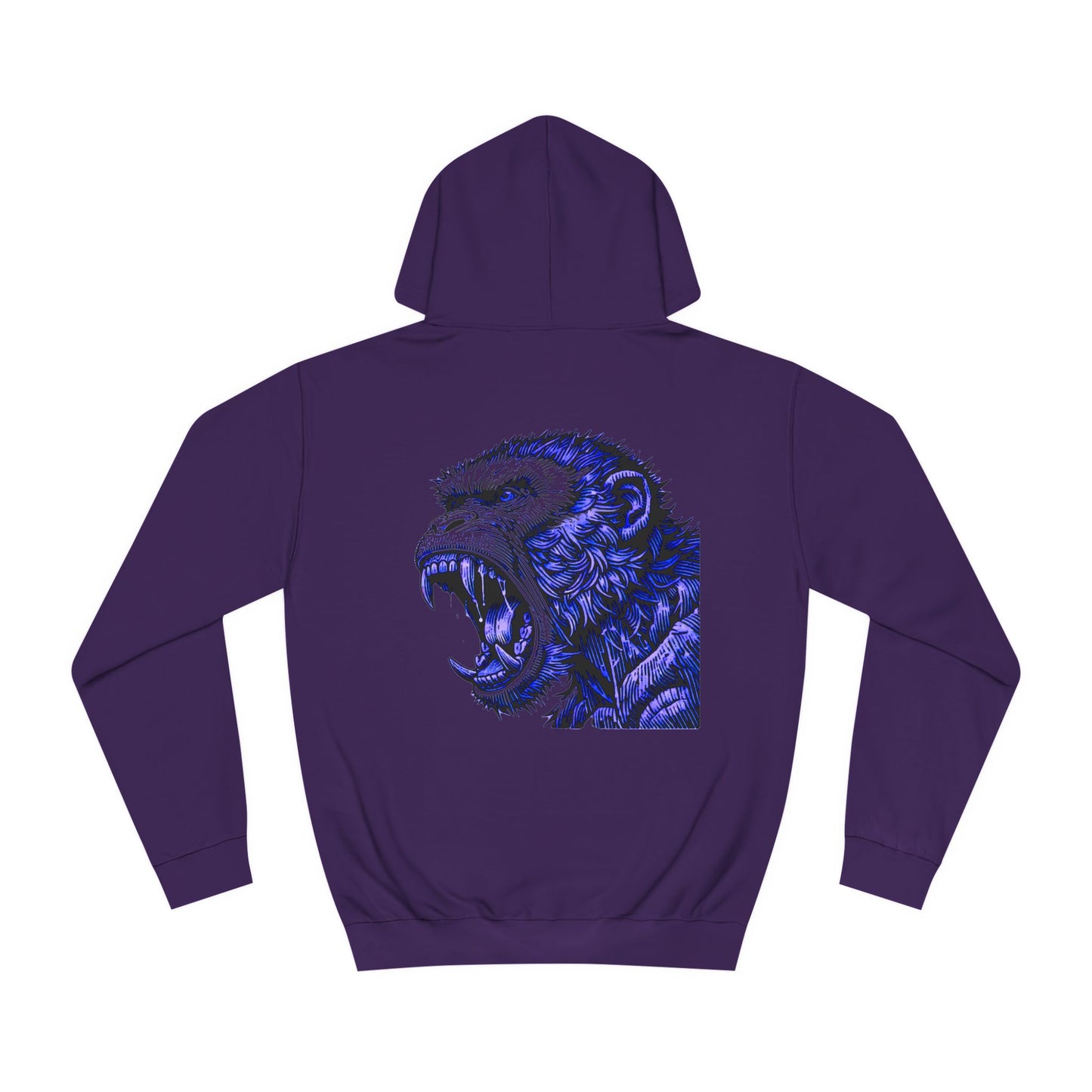 Macaque Hoodies - Wrath Block Blue