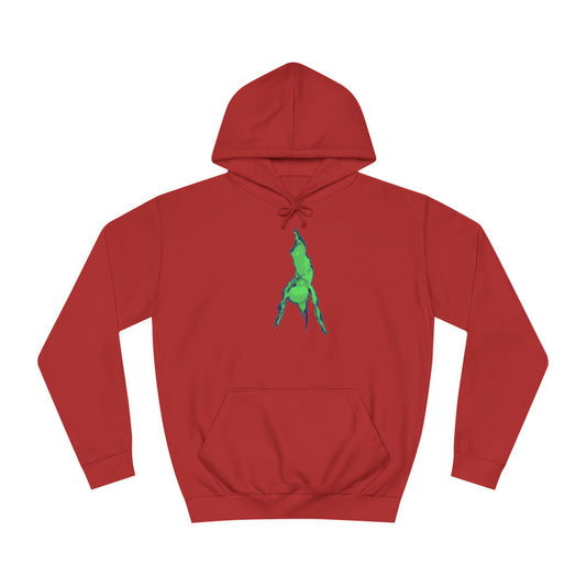 Macaque Hoodies - Green Lady Slipper
